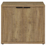 Pepita 2-door Engineered Wood Accent Cabinet with Adjustable Shelves Mango Brown - 950394 - Luna Furniture