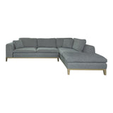 Persia 2-Piece Modular Sectional Gray from Coaster - Luna Furniture