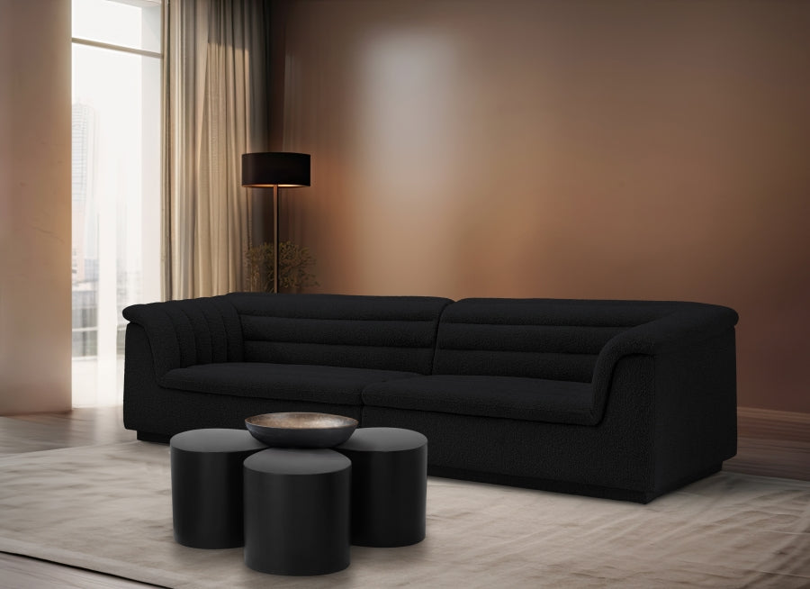 Petal Coffee Table Black from Meridian - Luna Furniture