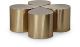 Petal Coffee Table Gold from Meridian - Luna Furniture