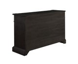 Phelps 2-Door Rectangular Server Antique Noir from Coaster - Luna Furniture