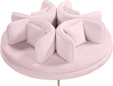 Circlet Pink Velvet Roundabout Sofa from Meridian - Luna Furniture