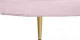 Circlet Pink Velvet Roundabout Sofa from Meridian - Luna Furniture