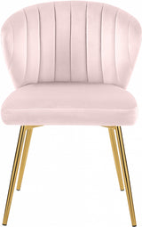 Finley Pink Velvet Chair, Set of 2 from Meridian - Luna Furniture