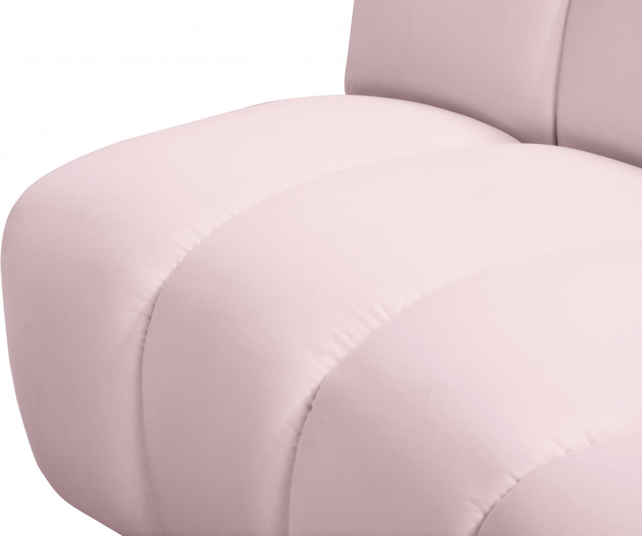 Infinity Pink Modular 12-Piece Sectional from Meridian - Luna Furniture