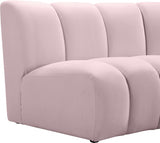 Infinity Pink Modular 12-Piece Sectional from Meridian - Luna Furniture