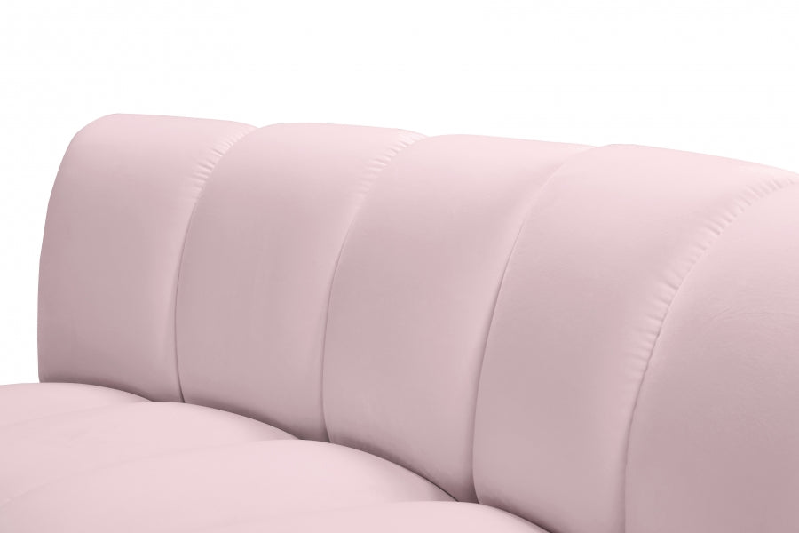 Infinity Pink Modular 12-Piece Sectional from Meridian - Luna Furniture