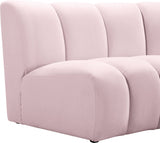 Infinity Pink Modular 6-Piece Sectional from Meridian - Luna Furniture