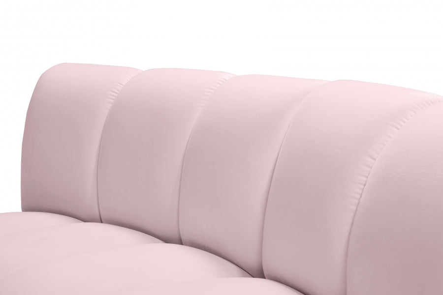 Infinity Pink Modular 6-Piece Sectional from Meridian - Luna Furniture