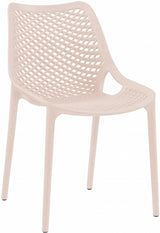 Mykonos Pink Outdoor Patio Dining Chair, Set of 4 from Meridian - Luna Furniture