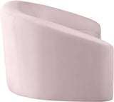 Riley Pink Velvet Sofa from Meridian - Luna Furniture