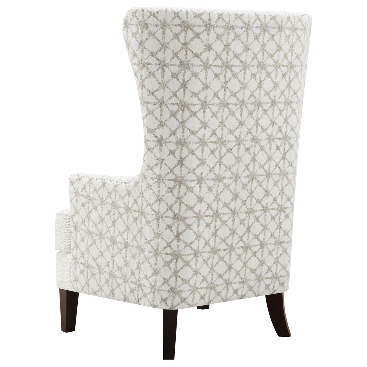 Pippin Latte Upholstered Wingback Accent Chair from Coaster - Luna Furniture