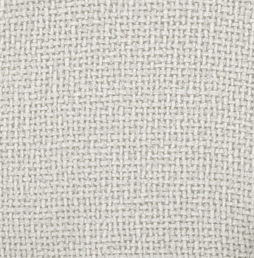 Quinn Chenille Fabric Living Room Chair Cream from Meridian - Luna Furniture