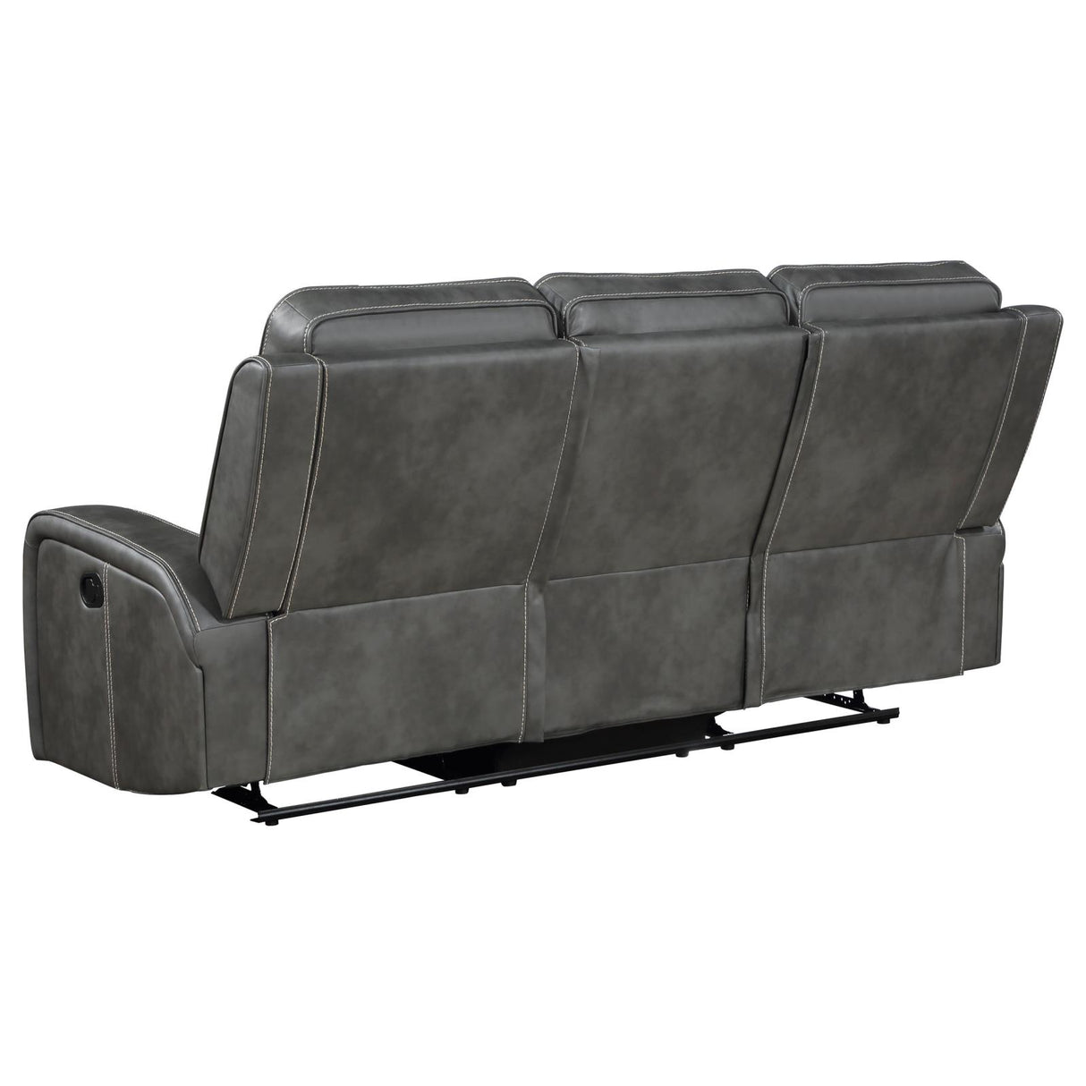 Raelynn Upholstered Motion Reclining Sofa Grey from Coaster - Luna Furniture