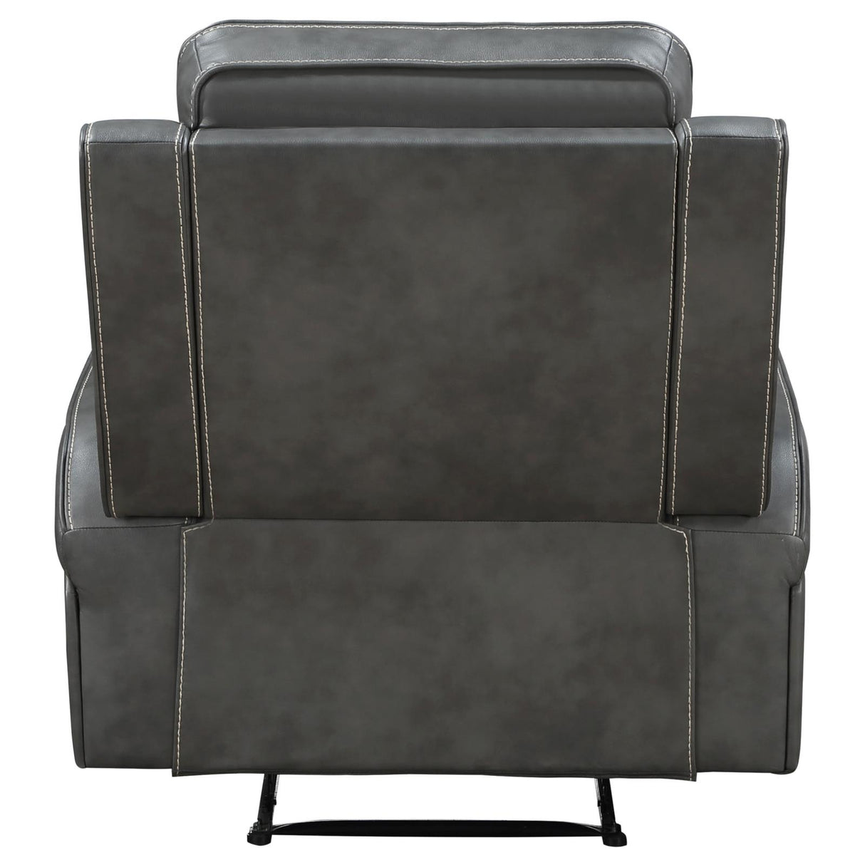 Raelynn Upholstered Recliner Chair Grey - 603193 - Luna Furniture