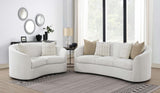 Rainn 2-piece Upholstered Tight Back Living Room Set Latte - 509171-S2 - Luna Furniture