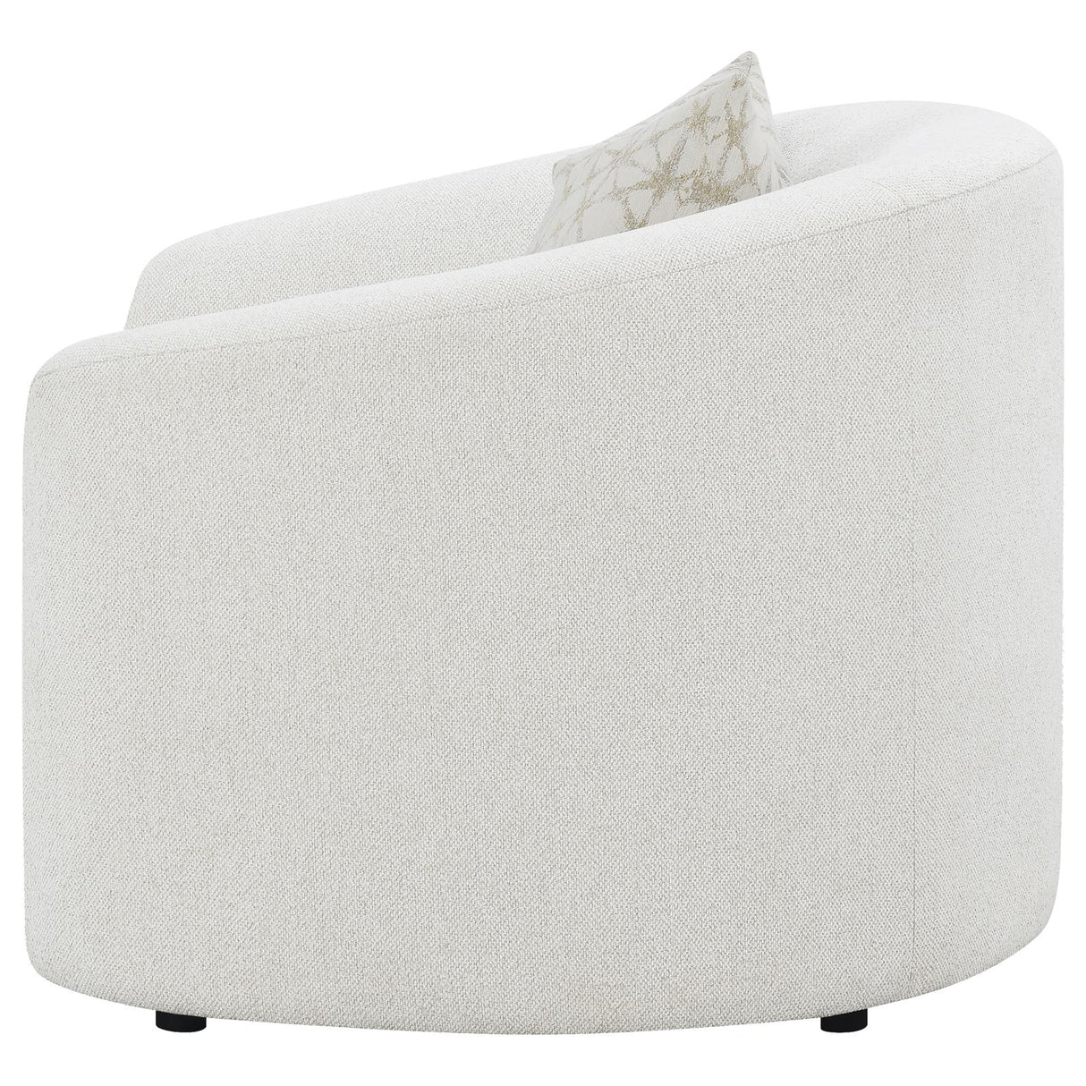 Rainn Upholstered Tight Back Chair Latte - 509173 - Luna Furniture