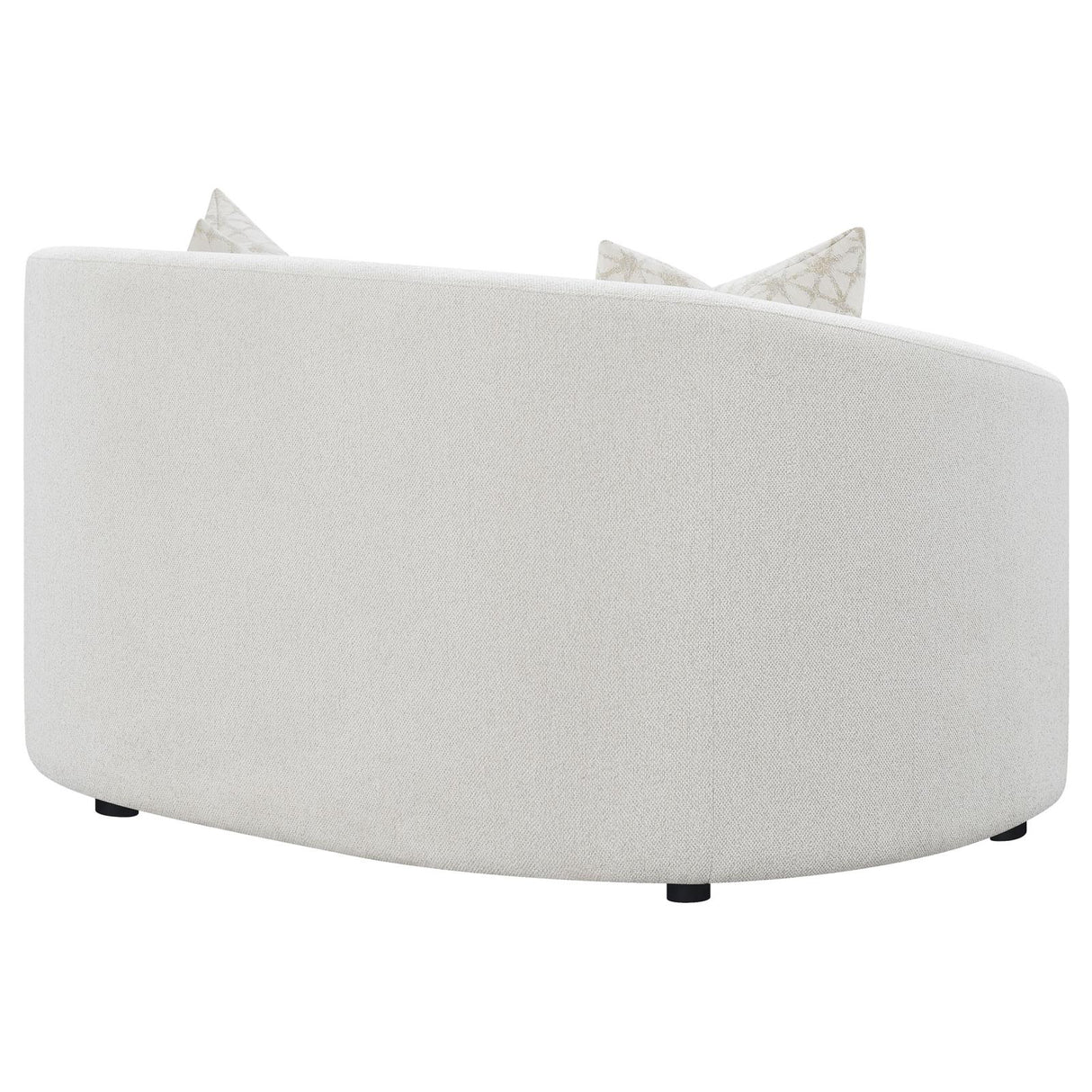 Rainn Upholstered Tight Back Loveseat Latte from Coaster - Luna Furniture