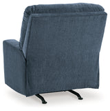 Rannis Navy Recliner from Ashley - Luna Furniture