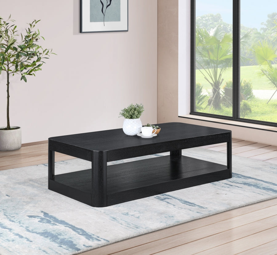 Reeves Coffee Table Black from Meridian - Luna Furniture