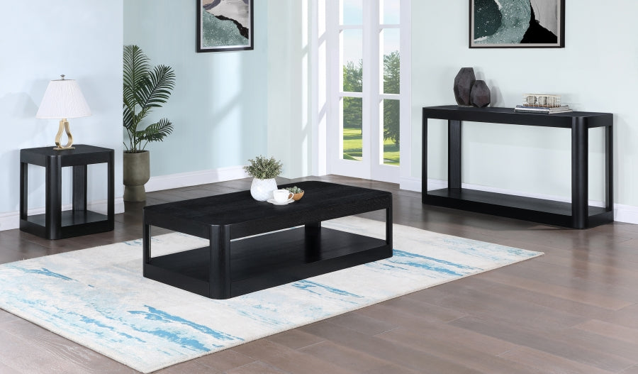 Reeves Coffee Table Black from Meridian - Luna Furniture