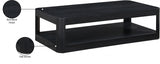 Reeves Coffee Table Black from Meridian - Luna Furniture