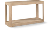 Reeves Console Table Natural from Meridian - Luna Furniture