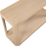 Reeves Console Table Natural from Meridian - Luna Furniture