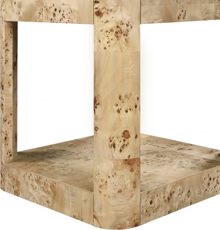 Reeves End Table Beige from Meridian - Luna Furniture