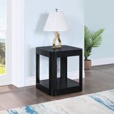 Reeves End Table Black from Meridian - Luna Furniture