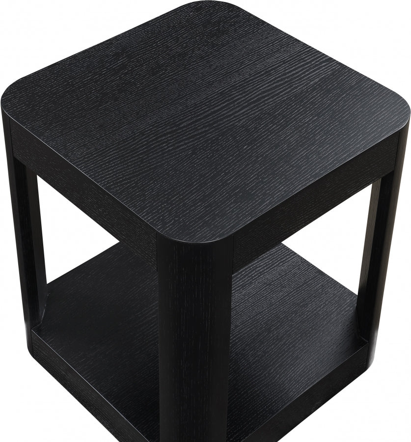 Reeves End Table Black from Meridian - Luna Furniture