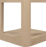 Reeves End Table Natural from Meridian - Luna Furniture