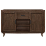 Reynolds 2-door Dining Sideboard Server Brown Oak from Coaster - Luna Furniture