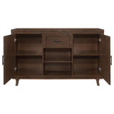 Reynolds 2-door Dining Sideboard Server Brown Oak from Coaster - Luna Furniture