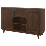 Reynolds 2-door Dining Sideboard Server Brown Oak from Coaster - Luna Furniture