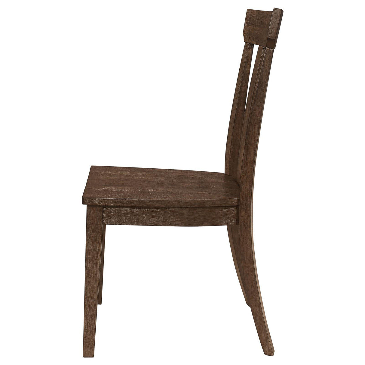 Reynolds Slat Back Dining Side Chair Brown Oak (Set of 2) from Coaster - Luna Furniture