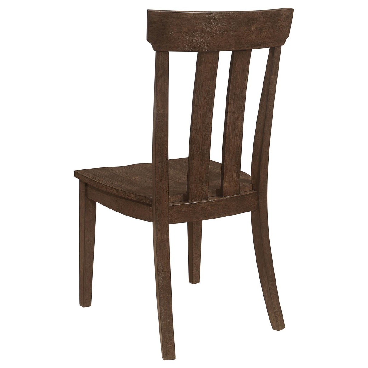 Reynolds Slat Back Dining Side Chair Brown Oak (Set of 2) from Coaster - Luna Furniture