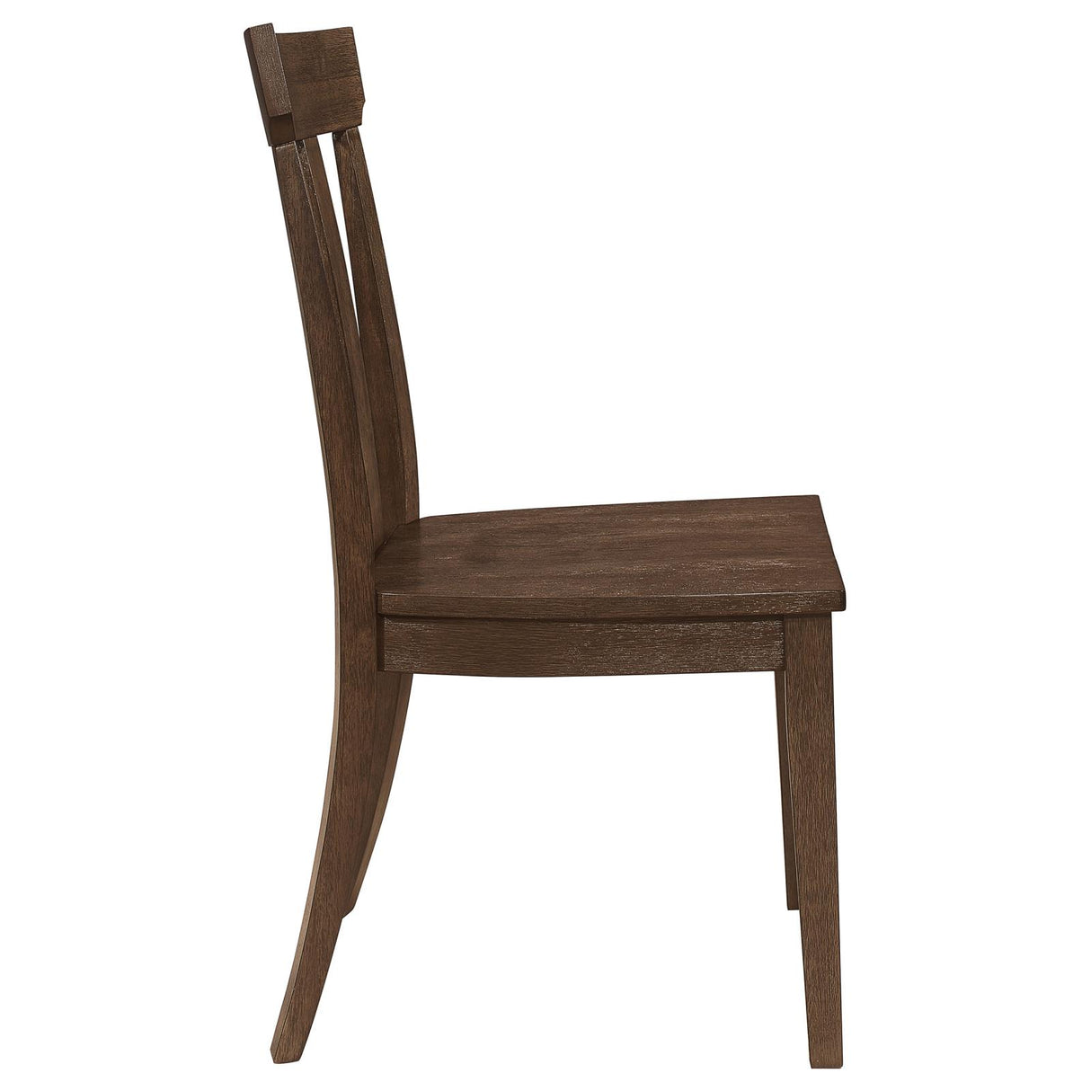 Reynolds Slat Back Dining Side Chair Brown Oak (Set of 2) from Coaster - Luna Furniture