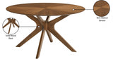 Woodson Rich Dining Table from Meridian - Luna Furniture