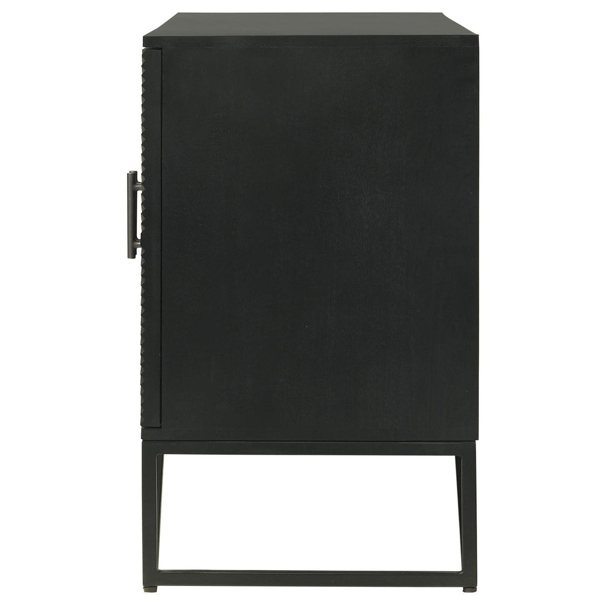 Riddell Black 3-Door Accent Cabinet from Coaster - Luna Furniture