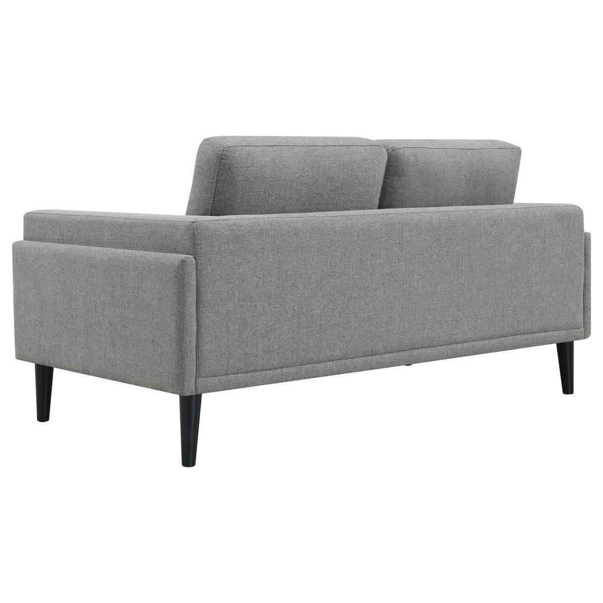 Rilynn 2-piece Upholstered Track Arms Sofa Set Grey from Coaster - Luna Furniture