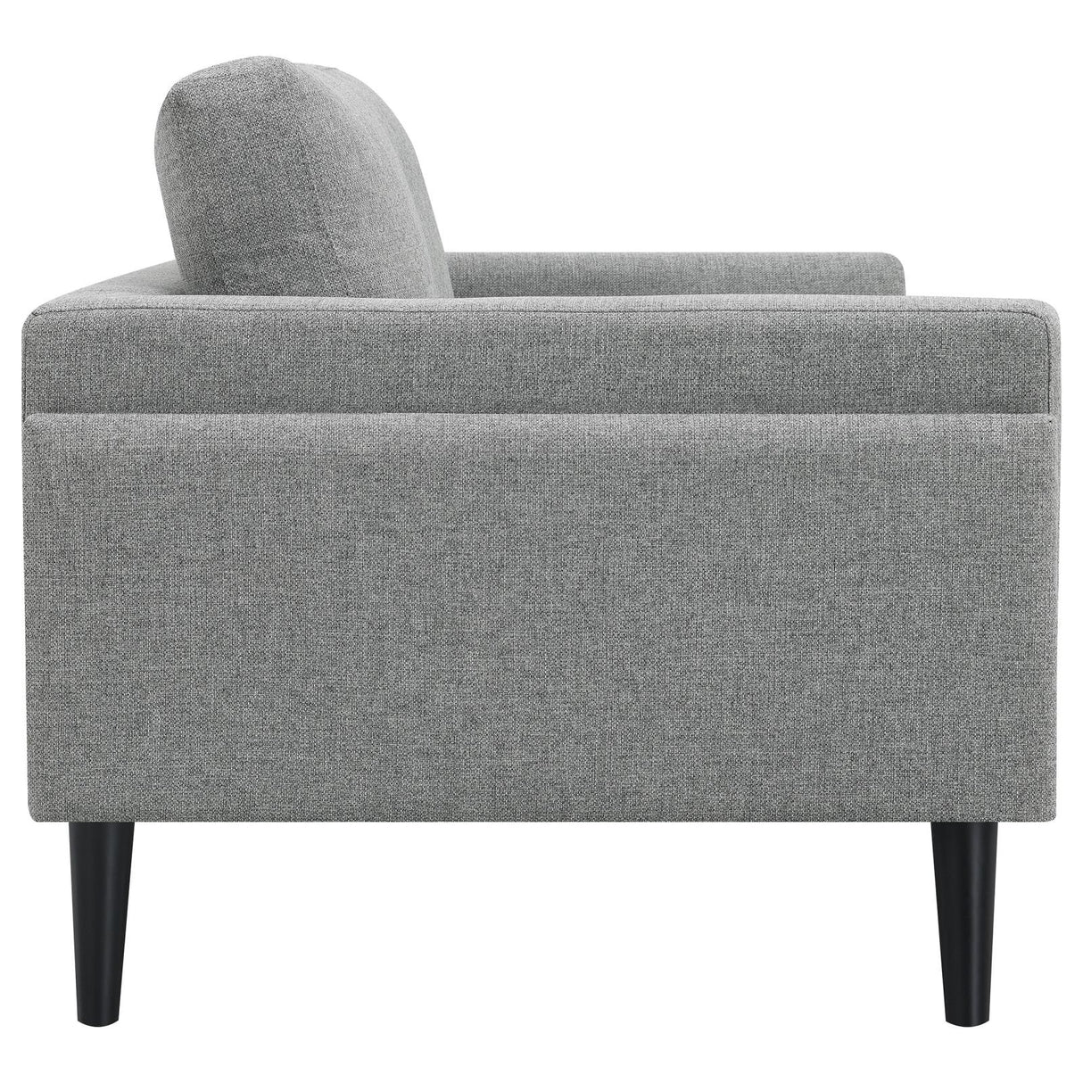 Rilynn 2-piece Upholstered Track Arms Sofa Set Grey from Coaster - Luna Furniture