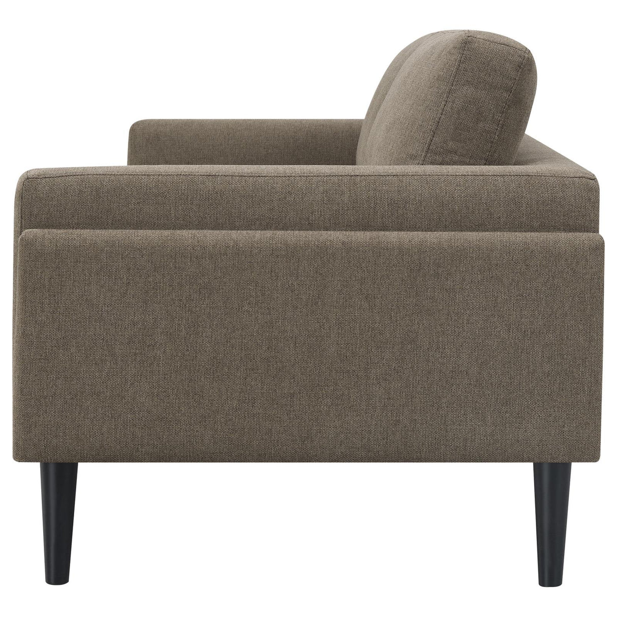 Rilynn Upholstered Track Arms Sofa Brown - 509521 - Luna Furniture