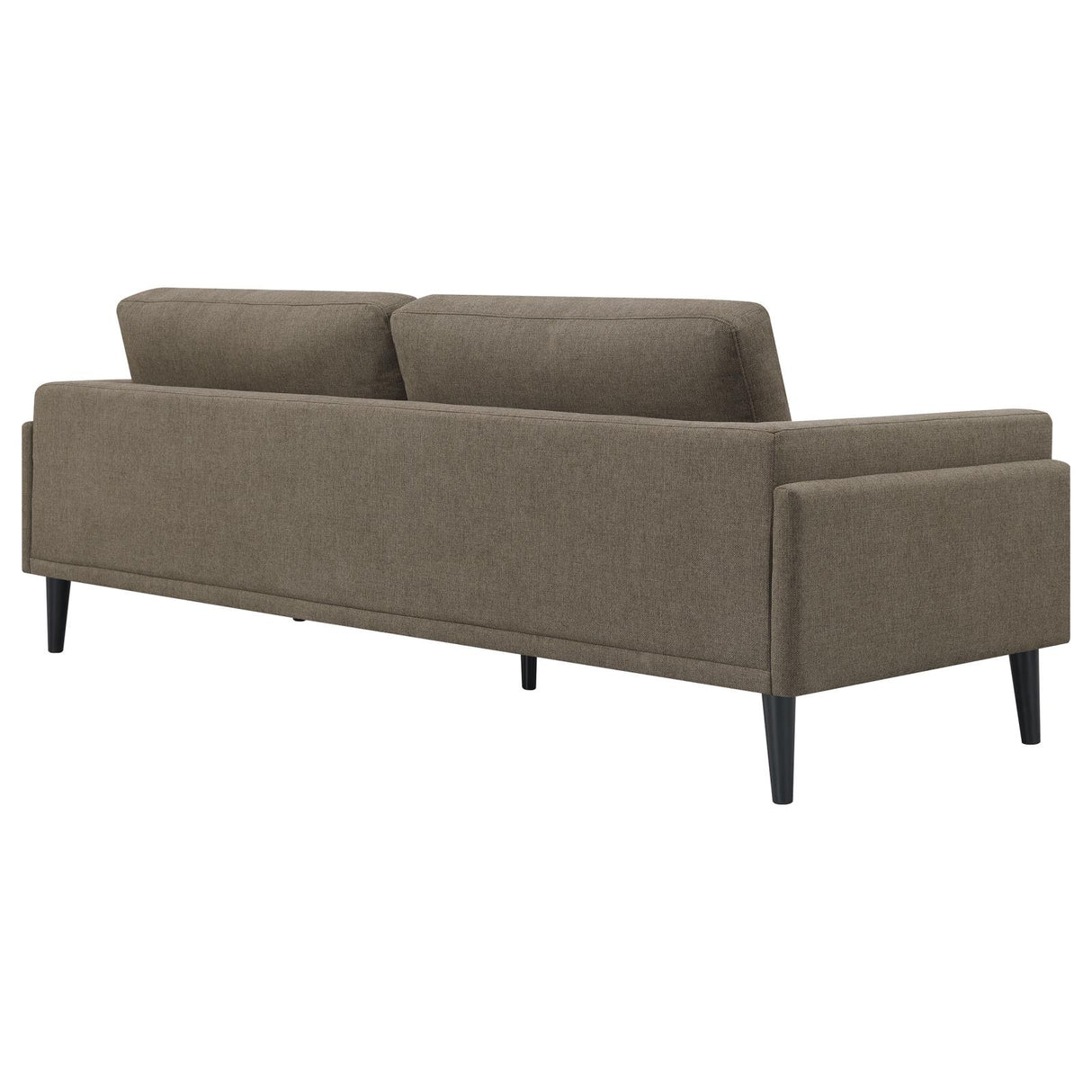 Rilynn Upholstered Track Arms Sofa Brown - 509521 - Luna Furniture