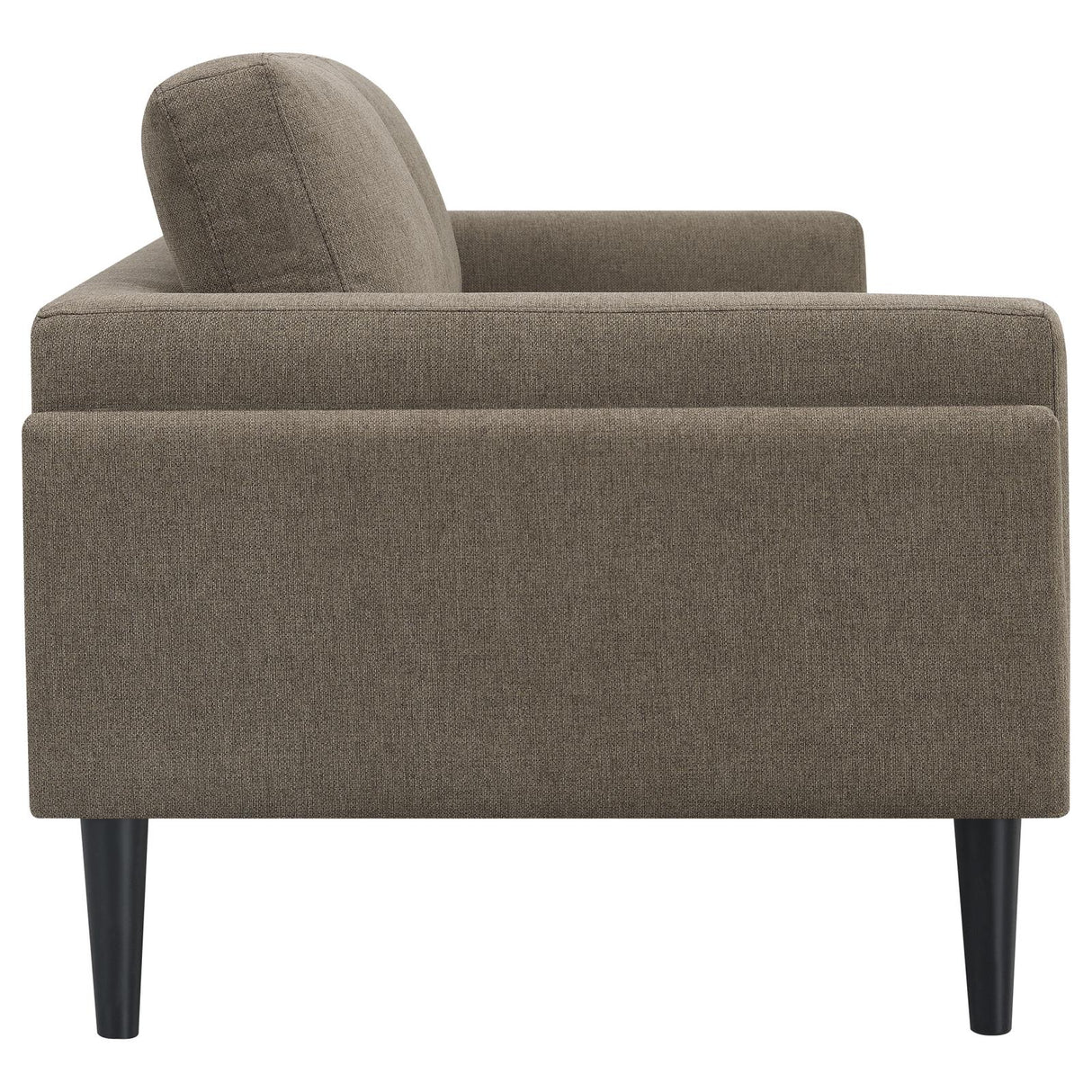 Rilynn Upholstered Track Arms Sofa Brown - 509521 - Luna Furniture