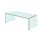 Ripley Clear Rectangular Coffee Table from Coaster - Luna Furniture