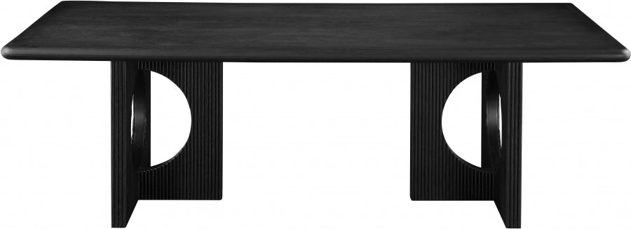 Rivas Dining Table Black from Meridian - Luna Furniture