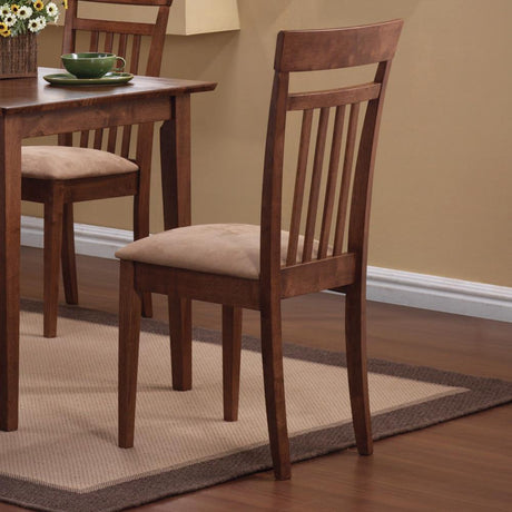 Robles 5-piece Dining Set Chestnut and Tan - 150430 - Luna Furniture