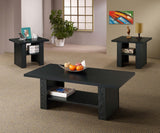 Rodez 3-Piece Occasional Table Set Black Oak from Coaster - Luna Furniture