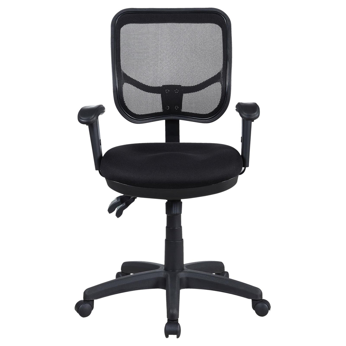 Rollo Black Adjustable Height Office Chair from Coaster - Luna Furniture